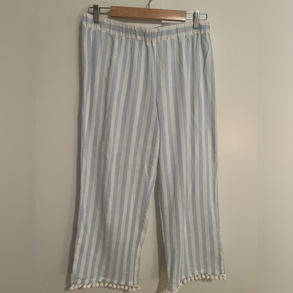 J Crew Pom Pom Beach Pants - M - Picture 7 of 10